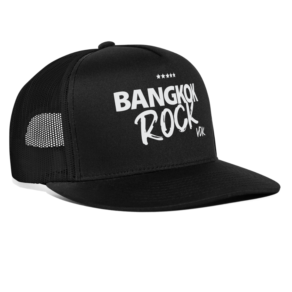Bangkok Rock Trucker Cap - black/black
