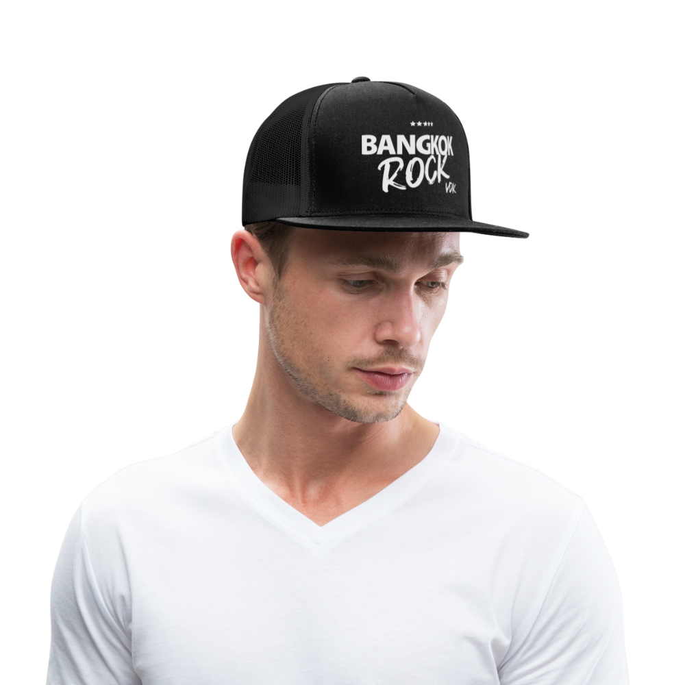Bangkok Rock Trucker Cap - black/black