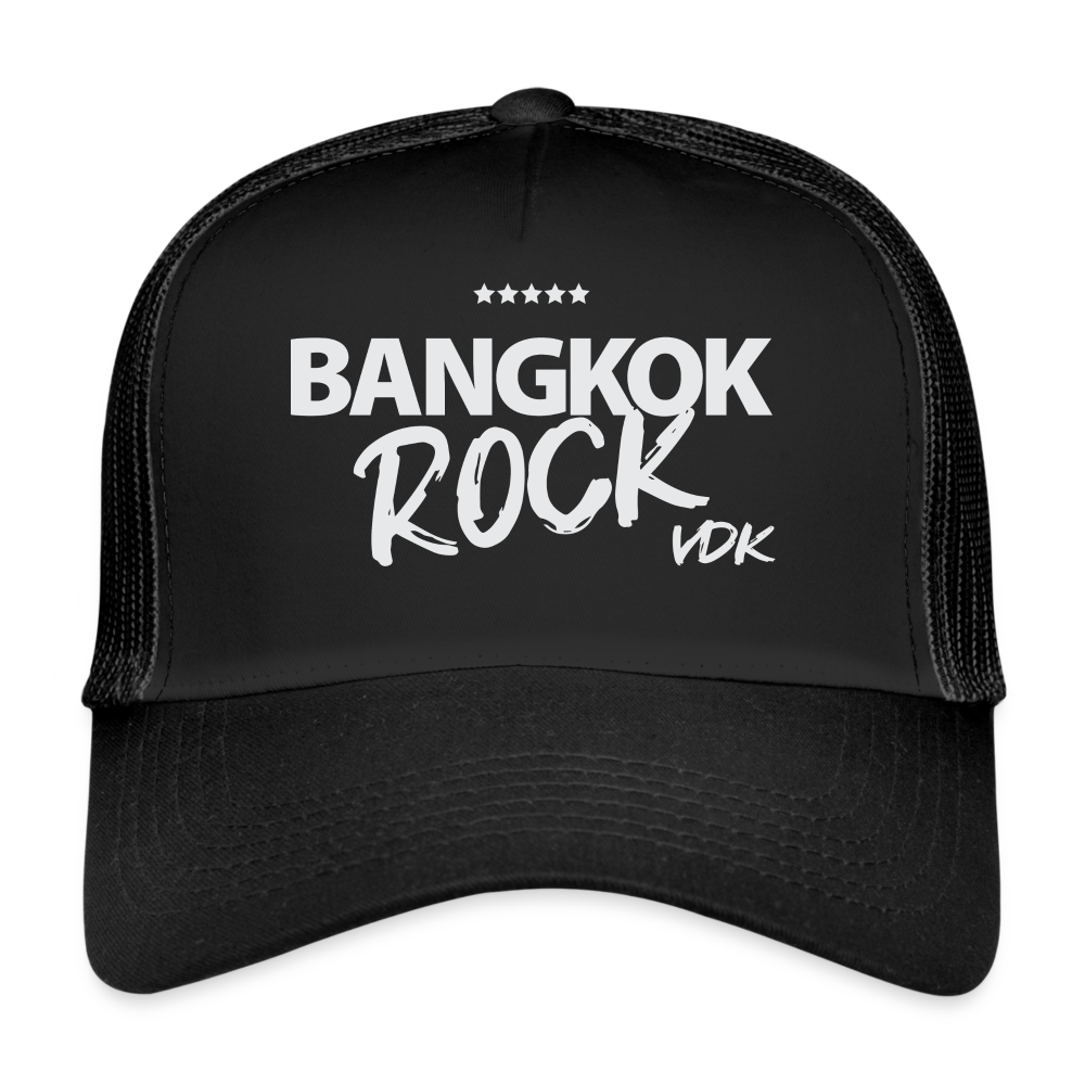 Bangkok Rock Trucker Cap - black/black