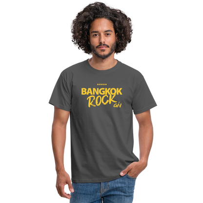 Bangkok Rock Gin T-Shirt - charcoal grey