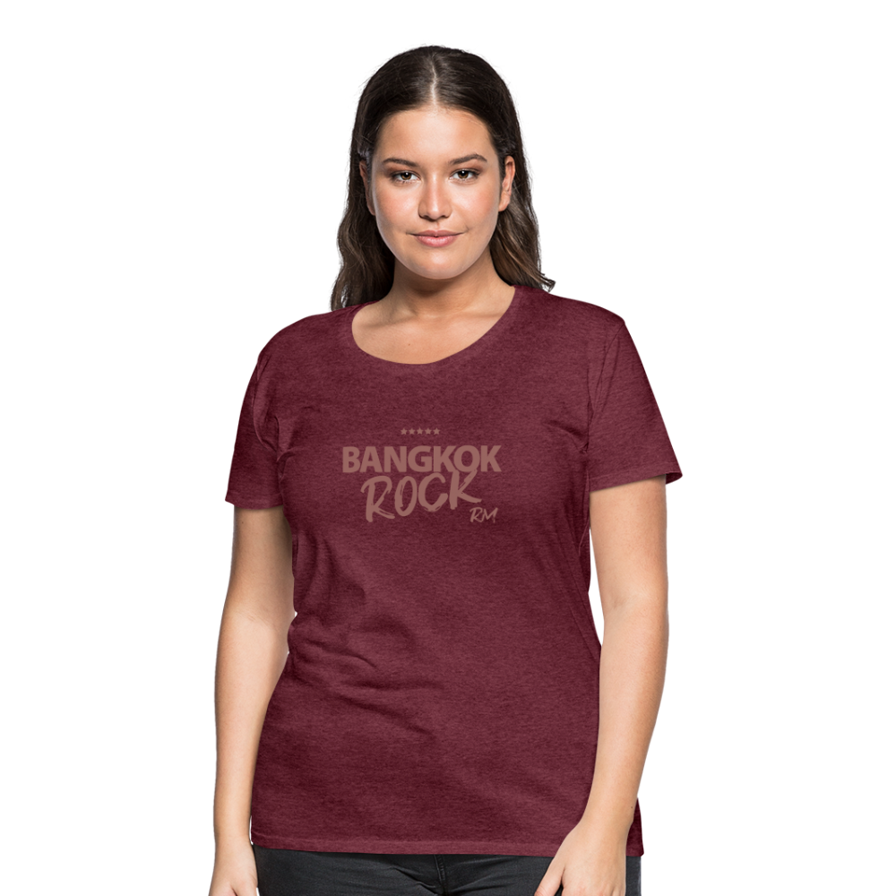 Bangkok Rock Rum T-Shirt - heather burgundy