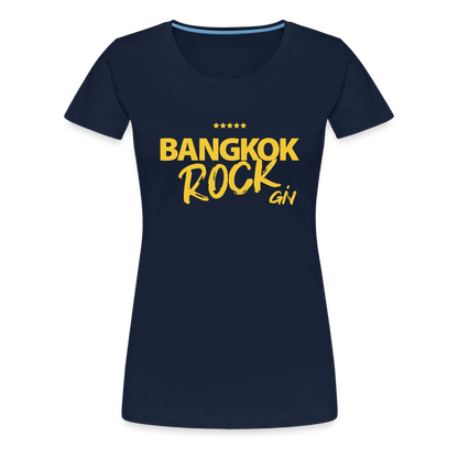 Bangkok Rock Gin T-Shirt (Female) - navy