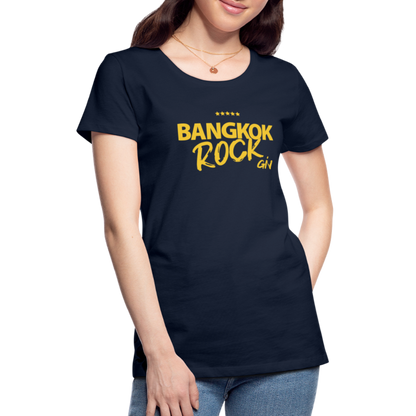 Bangkok Rock Gin T-Shirt (Female) - navy