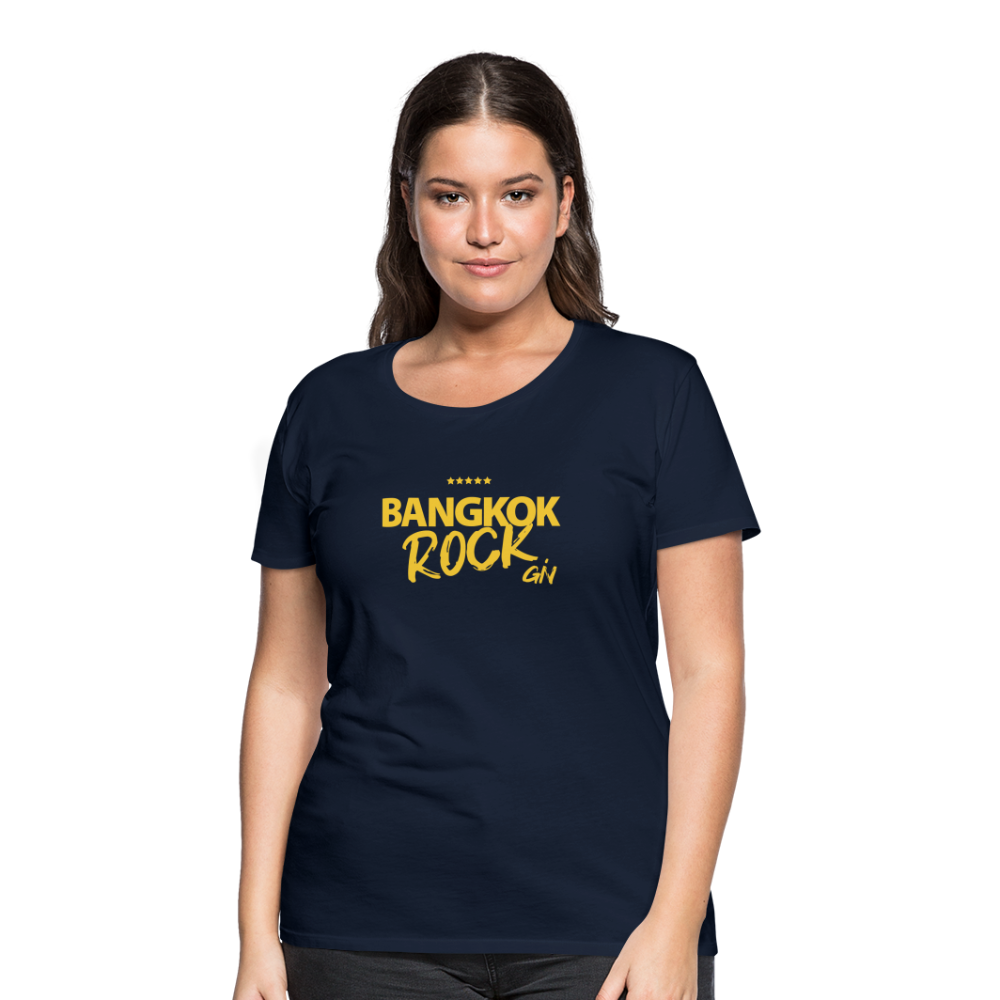 Bangkok Rock Gin T-Shirt (Female) - navy