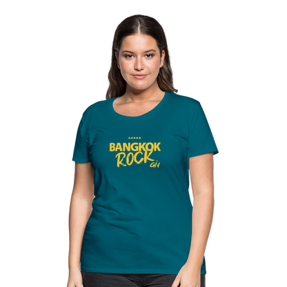 Bangkok Rock Gin T-Shirt (Female) - diva blue