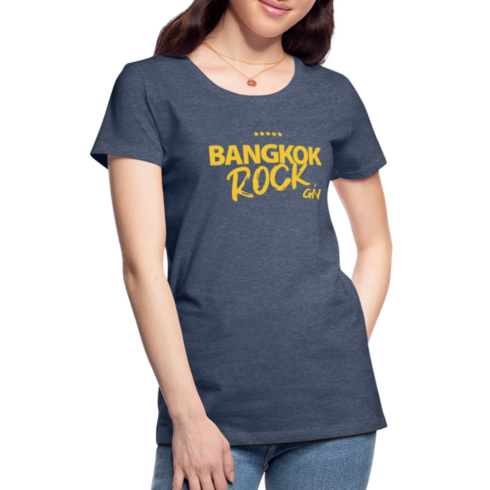 Bangkok Rock Gin T-Shirt (Female) - heather blue