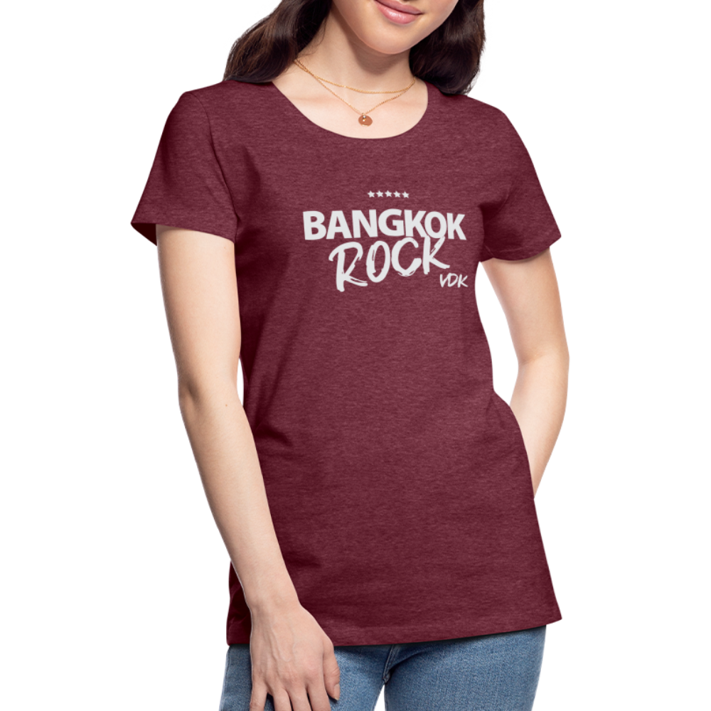 Bangkok Rock Vodka T-Shirt - heather burgundy