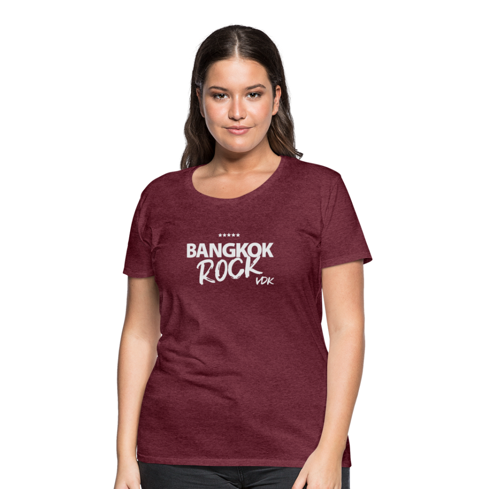 Bangkok Rock Vodka T-Shirt - heather burgundy