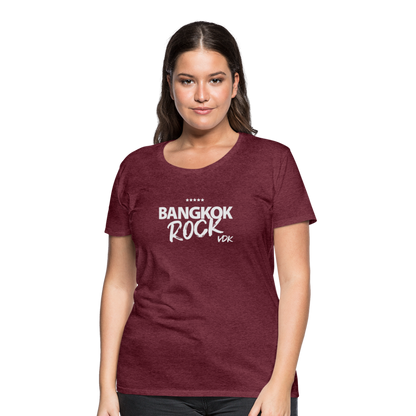 Bangkok Rock Vodka T-Shirt - heather burgundy