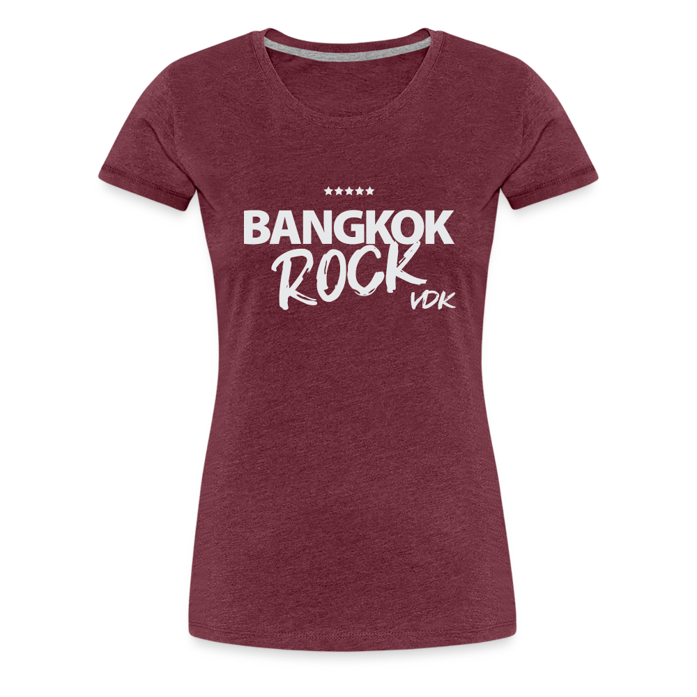 Bangkok Rock Vodka T-Shirt - heather burgundy