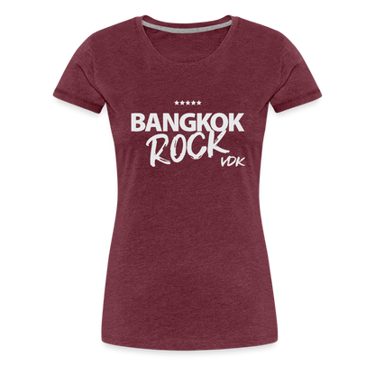 Bangkok Rock Vodka T-Shirt - heather burgundy