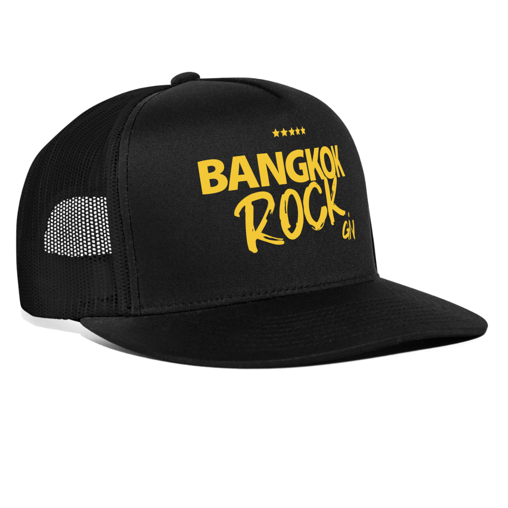 Bangkok Rock Gin Trucker Cap - black/black