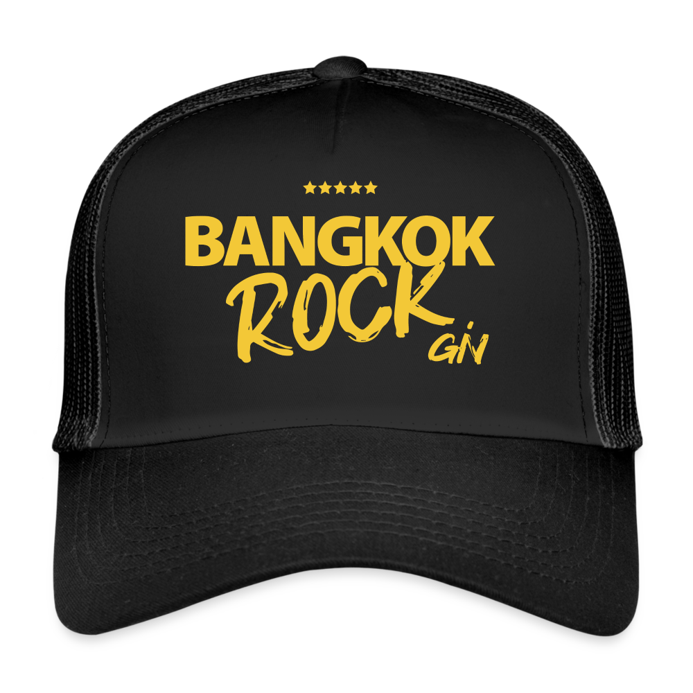 Bangkok Rock Gin Trucker Cap - black/black