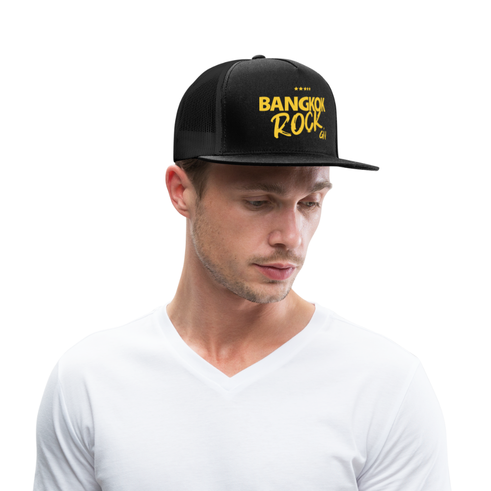 Bangkok Rock Gin Trucker Cap - black/black