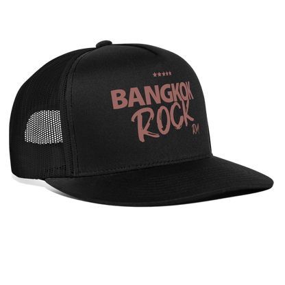 Bangkok Rock Rum Trucker Cap - black/black