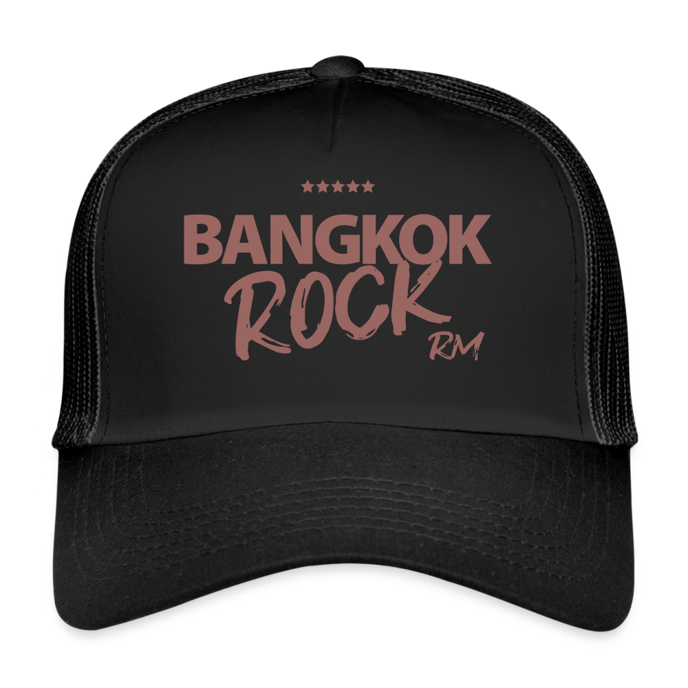 Bangkok Rock Rum Trucker Cap - black/black