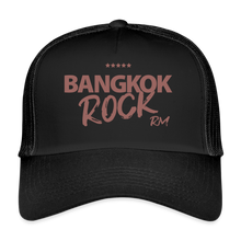 Bangkok Rock Rum Trucker Cap - black/black