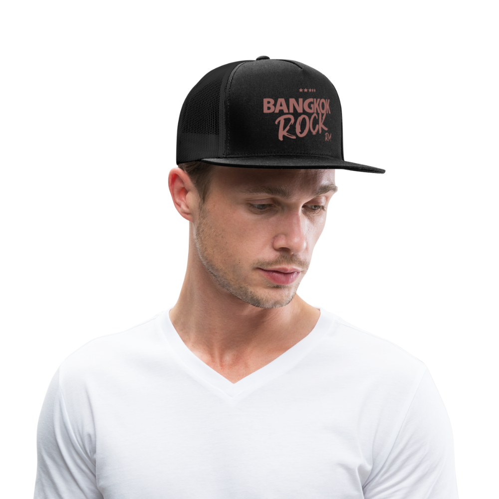 Bangkok Rock Rum Trucker Cap - black/black