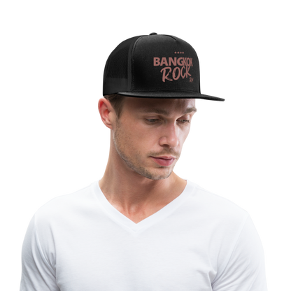 Bangkok Rock Rum Trucker Cap - black/black